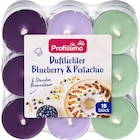 Duftlichter Blueberry Pistachio 6h von Profissimo im aktuellen dm-drogerie markt Prospekt für 2,25 €
