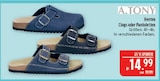 Herren Clogs oder Pantoletten Angebote von A. Tony bei Marktkauf Coburg für 14,99 €