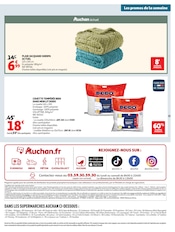 Promos Plaid dans le catalogue "LE GRAND SHOW D'HALLOWEEN" de Auchan Supermarché Plaid en promo dans le catalogue Auchan Supermarché à la page 35