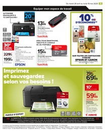 Offre Imprimante dans le catalogue Carrefour du moment à la page 17