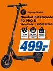 Ninebot KickScooter F2 PRO D Angebote von Segway-Ninebot bei expert Hildesheim für 499,00 €