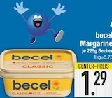 Margarine Classic im EDEKA Prospekt Margarine Classic von Becel im aktuellen EDEKA Prospekt für 1,29 €