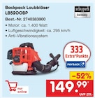 Backpack Laubbläser LB5200BP von scheppach im aktuellen Netto Marken-Discount Prospekt