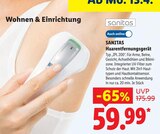 Haarentfernungsgerät von Sanitas im aktuellen Lidl Prospekt