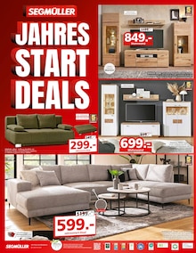 Sofa im Segmüller Prospekt "Jahresstart Deals" mit 6 Seiten (Heidelberg)