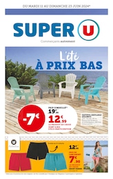 Prospectus Supermarchés de Super U à Peillonnex: "L'été à prix bas", 32 pages, 11/06/2024 - 23/06/2024