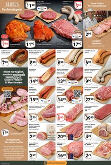 Rindfleisch im GLOBUS Prospekt "Aktuelle Angebote" mit 34 Seiten (Halle (Saale))