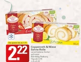 Sahne Rolle Erdbeere Angebot im WEZ Prospekt Sahne Rolle Erdbeere im WEZ Prospekt zum Preis von 2,22 €
