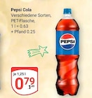 Cola von Pepsi für 0,79 € bei GLOBUS im Angebot Cola von Pepsi im aktuellen GLOBUS Prospekt