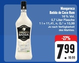 Batida de Coco Rum Angebote von Mangaroca bei E center Fürth für 7,99 €