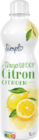Sirop de citron - SIMPL dans le catalogue Carrefour Market
