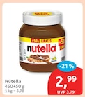 Aktuelles Nutella Angebot bei budni in Stade (Hansestadt) ab 2,99 €