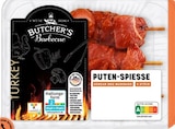 Puten-Spieße im Angebot bei REWE in Hamburg Puten-Spieße Angebote von Butcher’s Barbecue bei REWE Hamburg für 14,90 €