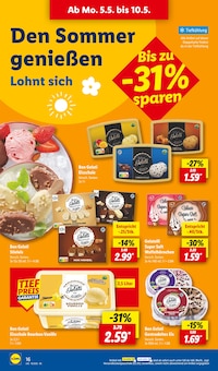 Eis im Lidl Prospekt "LIDL LOHNT SICH" mit 68 Seiten (Mannheim)