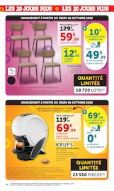 Promos Chaise dans le catalogue "SUPER U" de Super U Chaise en promo dans le catalogue Super U à la page 34