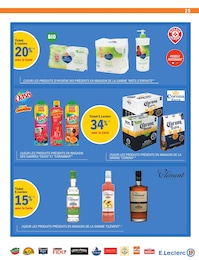 Prix et réduction Sirop dans le prospectus E.Leclerc en cours Offre Sirop dans le catalogue E.Leclerc du moment à la page 25