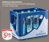 Mineralwasser im Angebot bei GLOBUS in Mannheim Mineralwasser Angebote von Adelholzener bei GLOBUS Mannheim für 5,99 €