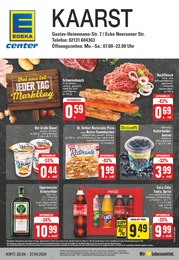 Aktueller E center Supermärkte Prospekt für Kaarst: Aktuelle Angebote mit 28} Seiten, 22.04.2024 - 27.04.2024