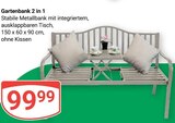 Gartenbank 2 in 1 im Angebot bei GLOBUS in Wiesbaden Gartenbank 2 in 1 Angebote bei GLOBUS Wiesbaden für 99,99 €