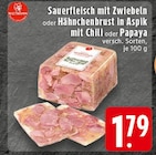 Sauerfleisch mit Zwiebeln Angebot in Viersen Sauerfleisch mit Zwiebeln im aktuellen Prospekt bei EDEKA in Viersen