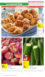 Promos Pêche Plate dans le catalogue "SPÉCIAL GLACES" de Carrefour Market à la page 5
