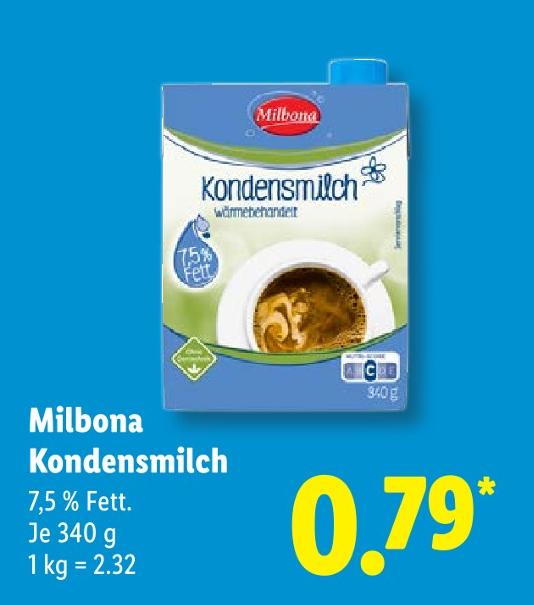 Kondensmilch