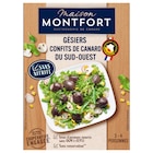 Gésiers De Canard Confits Maison Montfort à 4,49 € dans le catalogue Auchan Hypermarché