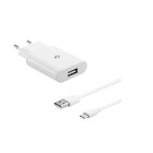 Chargeur secteur 1X2.4 WH + câble Type C - POSS - Carrefour Market à Le Cannet Chargeur secteur 1X2.4 WH + câble Type C - POSS en promo chez Carrefour Market Le Cannet à 12,79 €