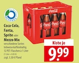 Coca-Cola, Fanta, Sprite oder Mezzo Mix bei famila Nordost im Lütjenburg Prospekt für 9,99 €