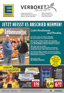 EDEKA Prospekt der Woche "Aktuelle Angebote" Seite 1, 23.02.2026 bis 28.02.2026 für Waldfeucht Aktueller EDEKA Prospekt "Aktuelle Angebote" Seite 1 von 24 Seiten für Waldfeucht