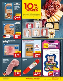 Wurst im Netto Marken-Discount Prospekt "Aktuelle Angebote" mit 54 Seiten (Cottbus)