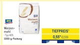 Weizenmehl im Angebot bei Metro in Duisburg Weizenmehl Angebote von aro bei Metro Duisburg für 0,59 €