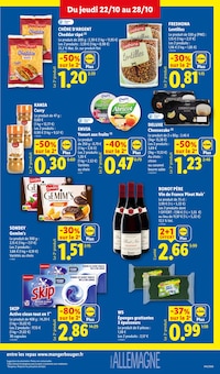 Promotion Vin dans le prospectus Lidl, valable du 22/10/2026 au 28/10/2026 Promo Vin dans le catalogue Lidl du moment à la page 19
