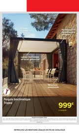 Promos Pergola dans le catalogue "PETIT DÉJEUNER" de Carrefour Pergola en promo dans le catalogue Carrefour à la page 71