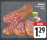 EDEKA Coburg - Rotwurst Angebot im Prospekt Rotwurst bei EDEKA im Coburg Prospekt für 1,29 €