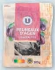 Pruneaux d'Agen dénoyautés IGP - U - Super U à Toulon Pruneaux d'Agen dénoyautés IGP - U en promo chez Super U Toulon à 3,29 €