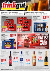 Aktueller Trinkgut Discounter Prospekt in Ismaning und Umgebung, "Aktuelle Angebote" mit 4 Seiten, 13.04.2026 - 18.04.2026