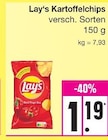 Kartoffelchips im Angebot bei EDEKA in Hamburg Kartoffelchips Angebote von Lay's bei EDEKA Hamburg für 1,19 €