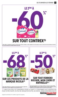 Promotion Cosmétiques dans le prospectus Intermarché, valable du 31/01/2023 au 12/02/2023 Promo Cosmétiques dans le catalogue Intermarché du moment à la page 13