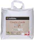 COUETTE CHAUDE TRAITÉE ANTIACARIENS - DOMÉDIA en promo chez Intermarché Beauvais à 32,10 €