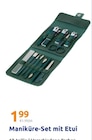 Maniküre-Set mit Etui von  im aktuellen Action Prospekt für 1,99 €