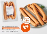 Wiener Würstchen im tegut Prospekt Wiener Würstchen von im aktuellen tegut Prospekt für 4,99 €