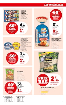 Promotion Pâtes Fraîches dans le prospectus Super U, valable du 29/04/2025 au 11/05/2025 Promo Pâtes Fraîches dans le catalogue Super U du moment à la page 3
