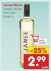 Weine Angebote von Janee bei Netto Marken-Discount Wolfsburg für 2,99 €