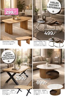 Wohnzimmertisch im Kabs Prospekt "FRÜHLINGSRABATTE BIS ZU 45%" mit 60 Seiten (Leipzig)