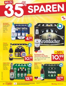 Diebels im Netto Marken-Discount Prospekt "Aktuelle Angebote" mit 50 Seiten (Mülheim (Ruhr))