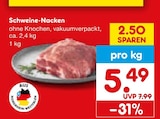 Netto Marken-Discount - Schweine-Nacken Angebot im Prospekt Schweine-Nacken bei Netto Marken-Discount im Prospekt "" für 5,49 €