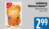 Hähnchen-Schnitzel im E xpress Prospekt Hähnchen-Schnitzel von Gut&Günstig im aktuellen E xpress Prospekt für 2,99 €