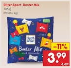 Aktuelle Ritter Sport Angebote bei Netto Marken-Discount in Frankfurt (Main) Aktuelles Bunter Mix Angebot bei Netto Marken-Discount in Frankfurt (Main) ab 3,99 €