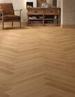 Sol stratifié Dorado bâton rompu Homflor, effet chêne blond, L.64,4 x l.14,3 cm x ép.8 mm à Castorama dans La Maladrerie
